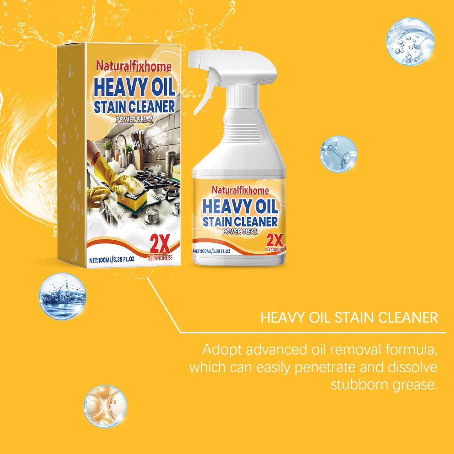 Kitchen Grease Cleaning Spray