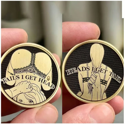 🔥Hot Sale 49% OFF🤣Funny Heads and Tails Coins