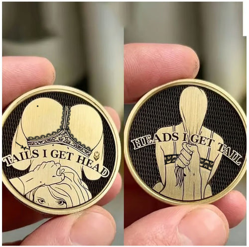 🔥Hot Sale 49% OFF🤣Funny Heads and Tails Coins