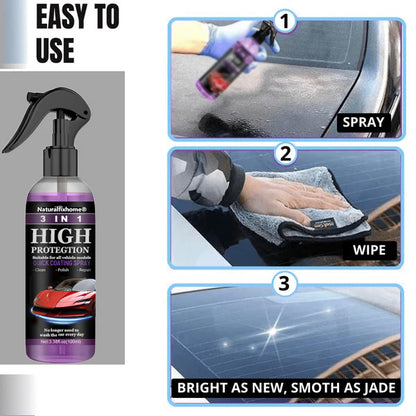 Naturalfixhome® 3 in 1 Ceramic Car Coating Spray