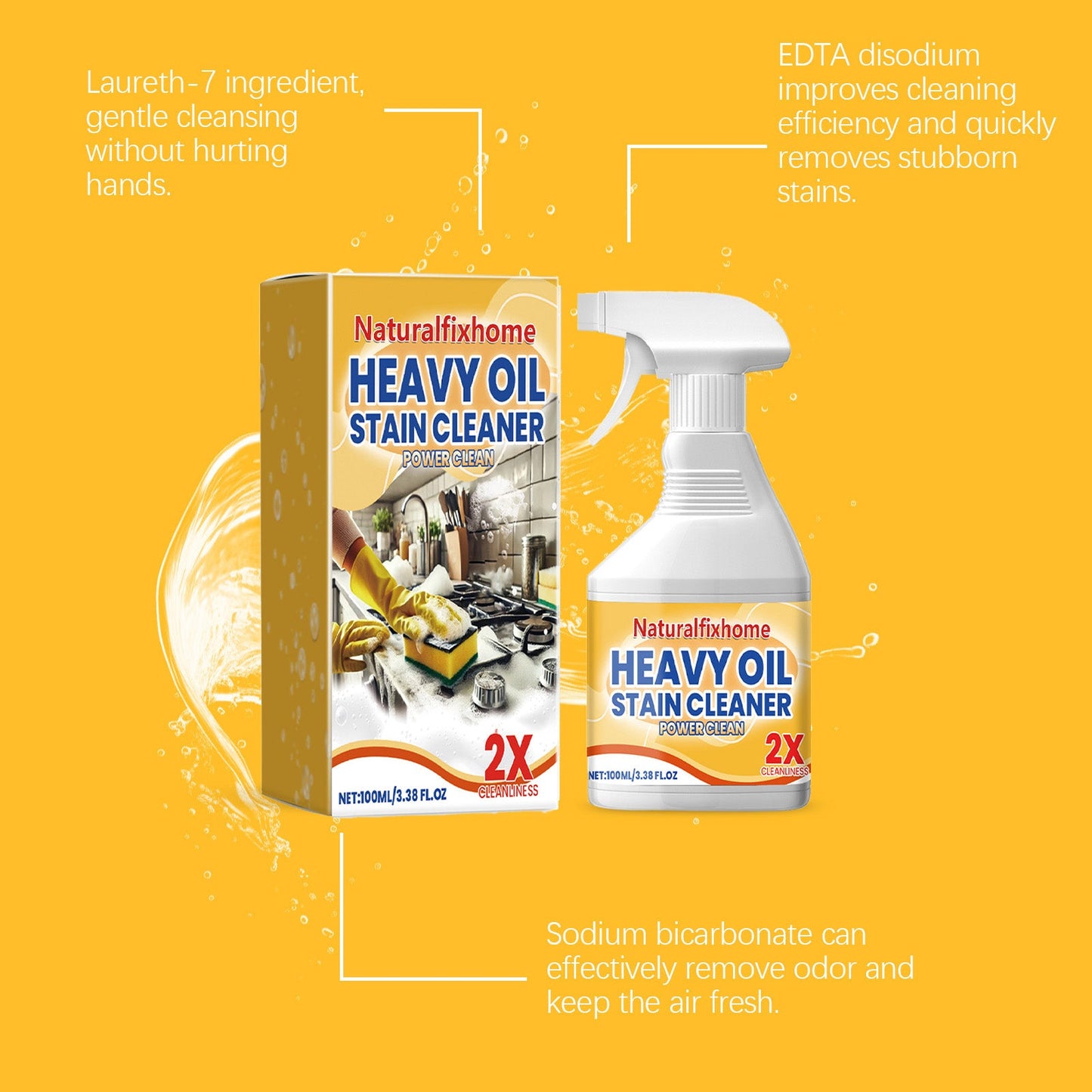 Kitchen Grease Cleaning Spray