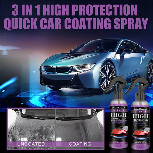 Naturalfixhome® 3 in 1 Ceramic Car Coating Spray