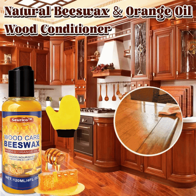 🌟SEURICO™  Wood Care Beeswax &Added Orange Oil🌟
