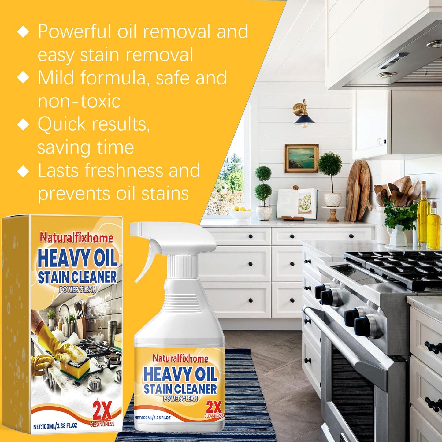 Kitchen Grease Cleaning Spray