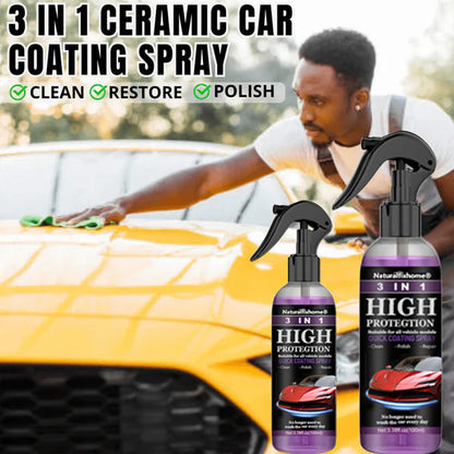 Naturalfixhome® 3 in 1 Ceramic Car Coating Spray