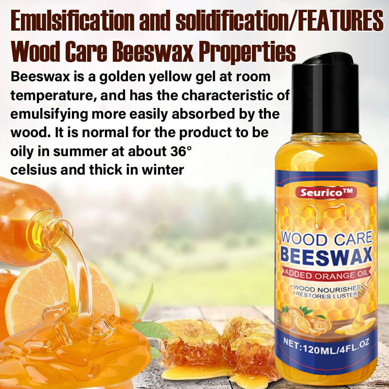 🌟SEURICO™  Wood Care Beeswax &Added Orange Oil🌟