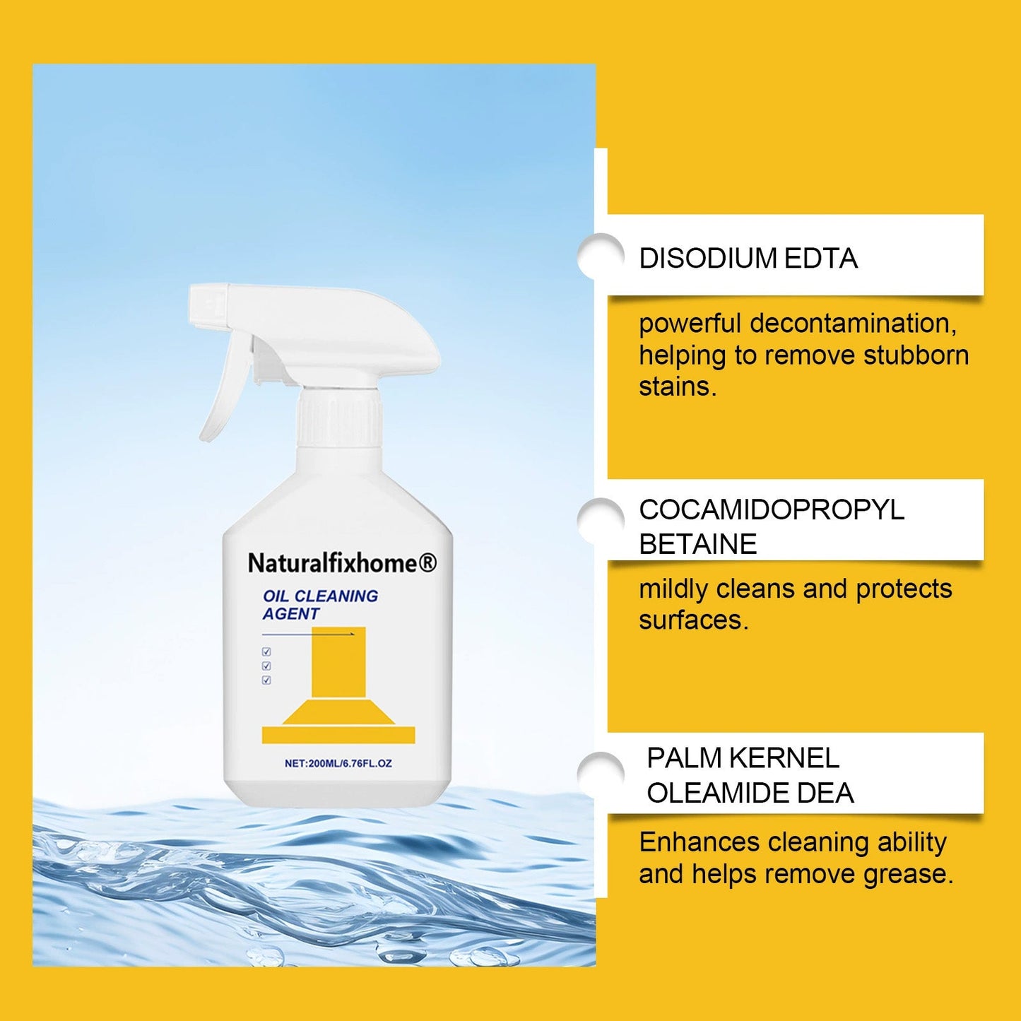 Kitchen Heavy Duty Grease Cleaner