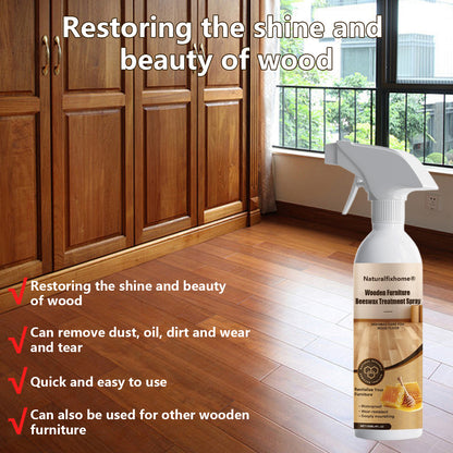 🧴Naturalfixhome® Wooden Furniture Beeswax Treatment Spray